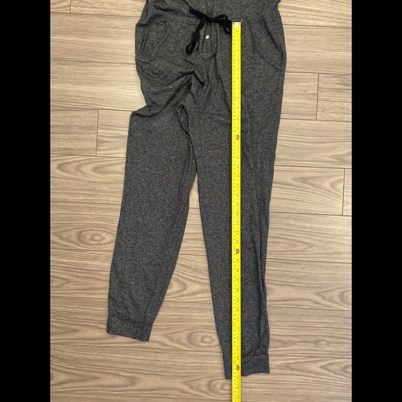 Charcoal mesh jumpsuit Sz M - Picture 6 of 8